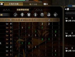详解怪物猎人崛起合法护石表（玩家必读的合法护石表攻略，最全的官方数据解读）