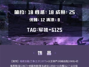 《奇迹暖暖》云端侠客风顶配高分搭配攻略（打造完美的侠客风装扮，赢得高分比赛）