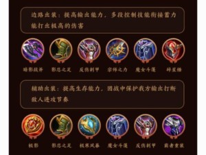 最新蒙恬将令铭文出装攻略（全面分析最适合蒙恬将令的铭文搭配和出装策略）