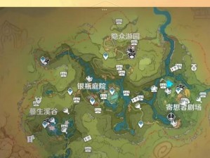 原神新手攻略地图手绘（用手绘地图带你畅游原神世界，助你成为顶尖冒险家）