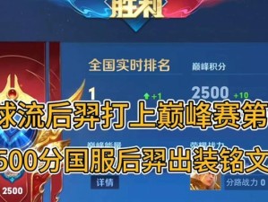 羿操作高手出装攻略视频（从装备选择到技巧讲解，助你成为操作羿最强王者！）